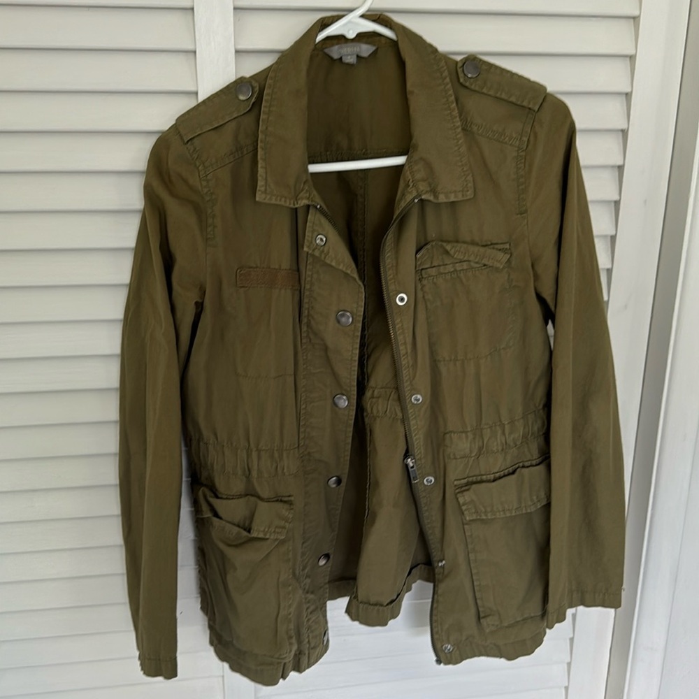 Lightweight Cotton Cargo Jacket